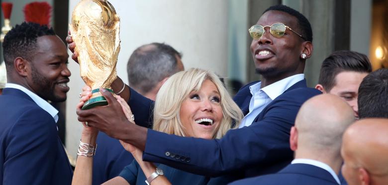So empfingen die Franzosen ihre WM-Helden